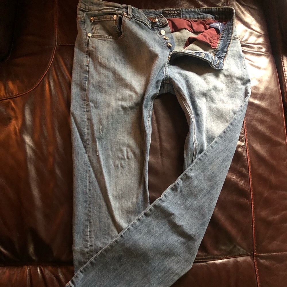 Philipp Plein “Illegal Fight Club” Men’s Jeans